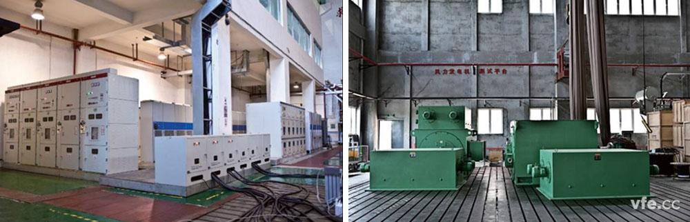 國家電器產(chǎn)品質量監(jiān)督檢驗中心風電變頻器測試臺現(xiàn)場圖