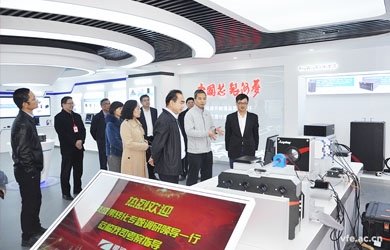 省知識(shí)產(chǎn)權(quán)局局長蒞臨銀河電氣調(diào)研